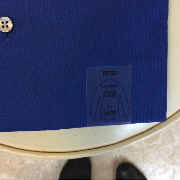 Cobalt Collared Shirt - Picture 3 of 3